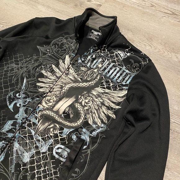 Ecko Unltd MMA Full Zip Track Jacket Men’s Size Small - Picture 2 of 5